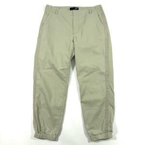 Kut From The Kloth Frida Slim Track Pants Ivory Size 8